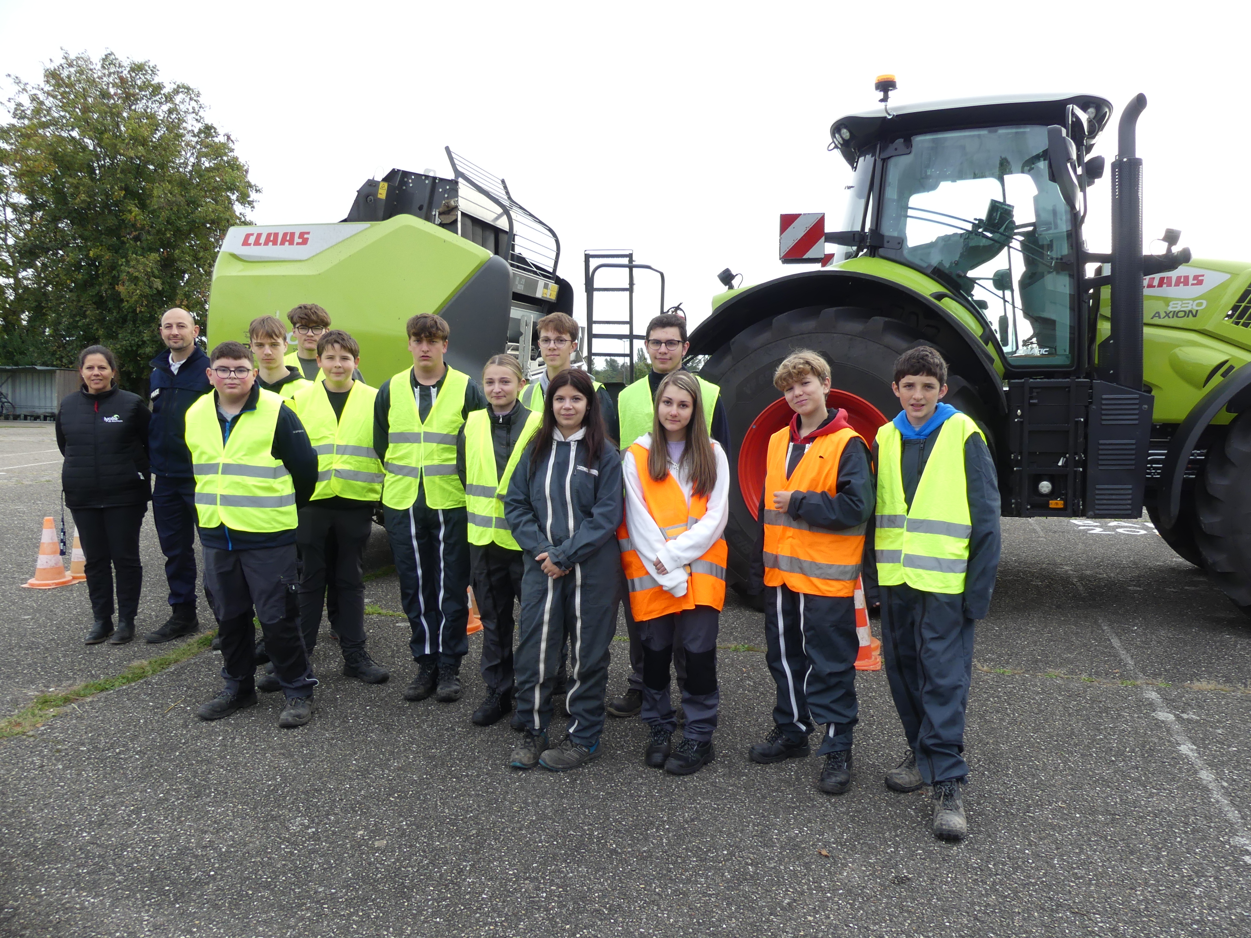 Dix de conduite agricole, lycée agricole de Rouffach